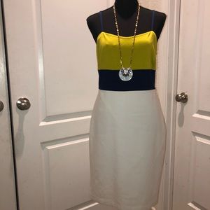 Color Block Spaghetti Strap Dress!